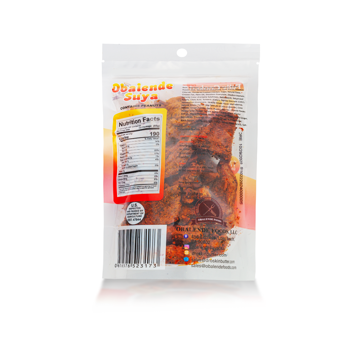 Obalende Suya (6oz)